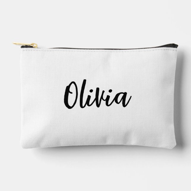 Personalised Makeup Bag With Name, Cosmetic Bag   (Front)