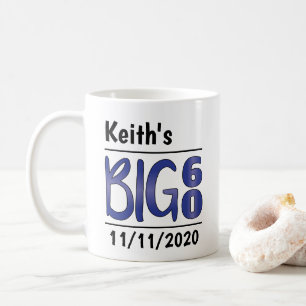 Personalised Male "Big 60" Mug