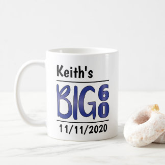 Personalised Male "Big 60" Mug