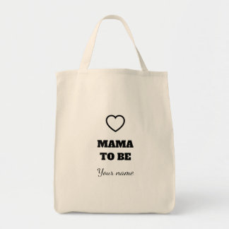Personalised Mama To Be Tote Bag – Custom