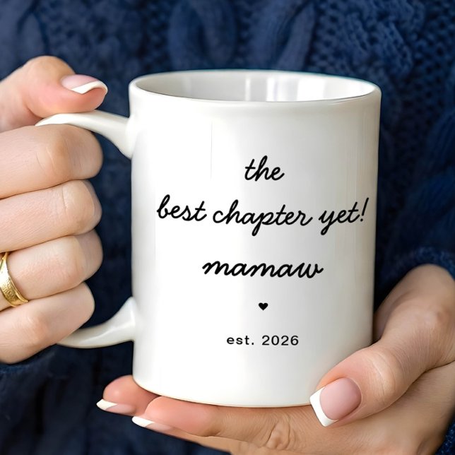 Personalised Mamaw Mug Best Chapter Yet (Creator Uploaded)