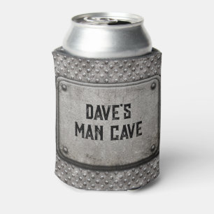 Personalised Man Cave Can Cooler
