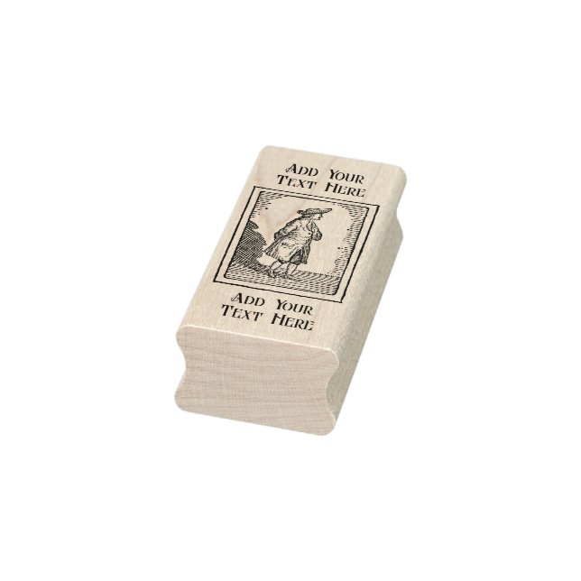 Personalised Maple Wood Stamp (Stamp)