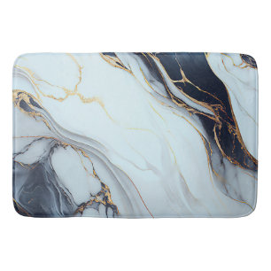 Personalised Marble Agate Elegant Custom Gift Bath Mat