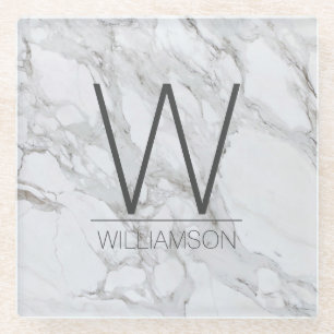 Personalised Marble Housewarming Gift Coaster