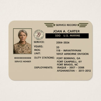 Personalised Marine Service Record Gift