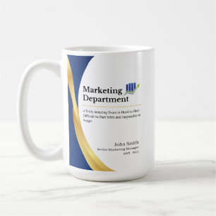 Personalised Marketing Department Coffee Mug
