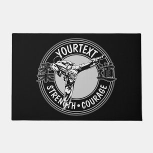 Personalised Martial Arts JUDO Japan Combat Sport  Doormat