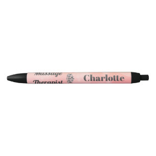 Personalised Massage Therapist design Pen