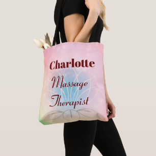 Personalised Massage Therapist  Tote Bag