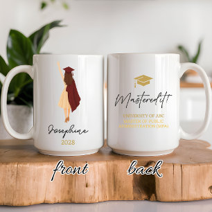 Personalised Master’s Mug Graduation Gift for Her