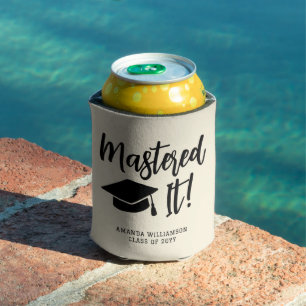 Personalised Masters Degree Graduation Mastered It Can Cooler