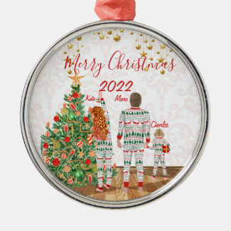 Personalised Matching Family Christmas Ornament