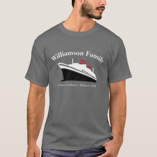 Personalised Matching Family Cruise T-Shirt
