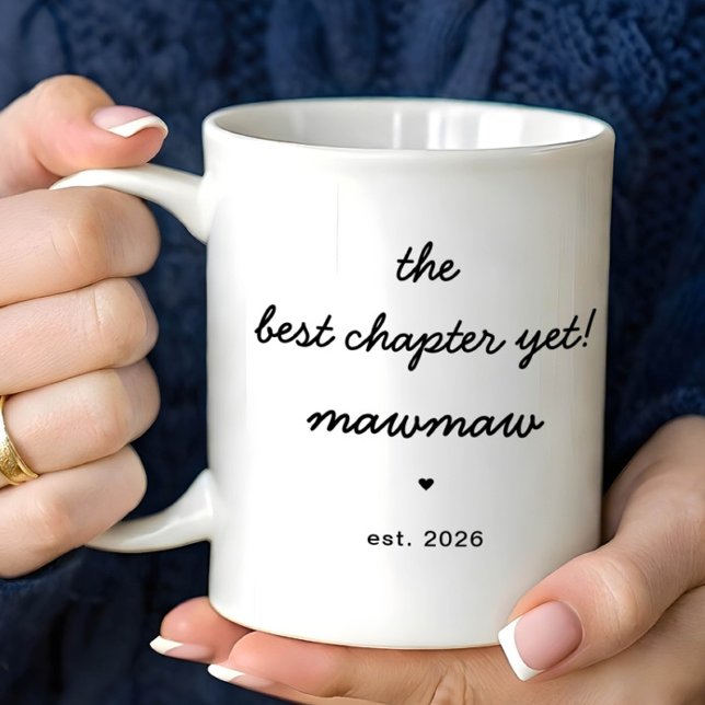 Personalised Mawmaw Mug Best Chapter Yet (Creator Uploaded)