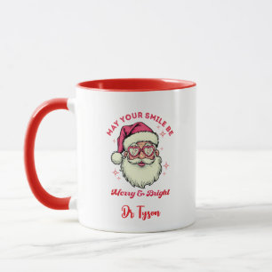 Personalised May Your Smile Be Merry & Bright Mug