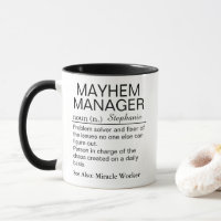 Personalised Mayhem Manager Definition