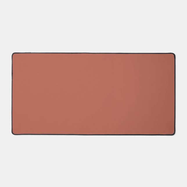 Personalised Mecca Orange Desk Mat for Home or (Front)