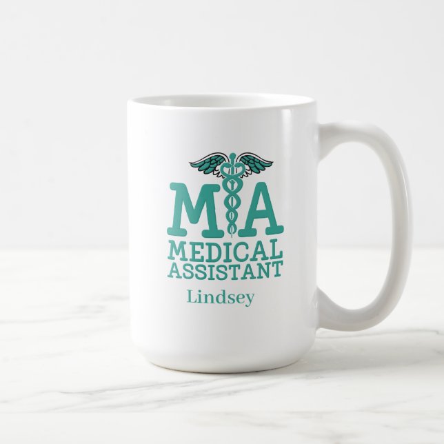 Personalised Medical Assistant  Coffee Mug (Right)