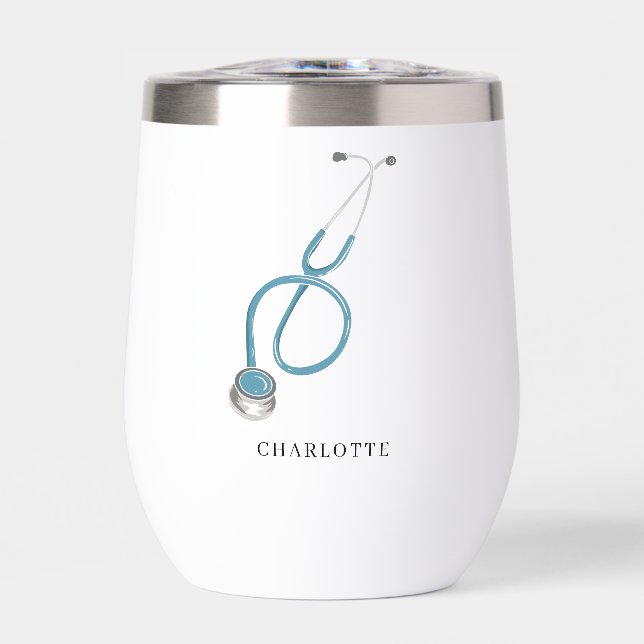 Personalised Medical Assistant Stethoscope Name (Front)