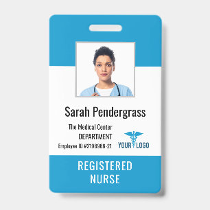 Personalised Medical Centre Employee Photo ID Badge