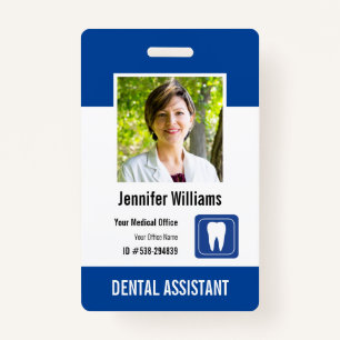 Personalised Medical Employee Logo Photo ID Badge