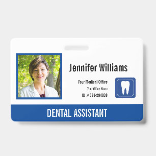 Personalised Medical Employee Logo Photo ID Badge