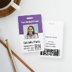 Personalised Medical Employee Photo ID