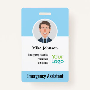 Personalised Medical Employee Photo ID Badge