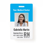 Personalised Medical Employee Photo ID