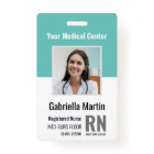 Personalised Medical Employee Photo ID