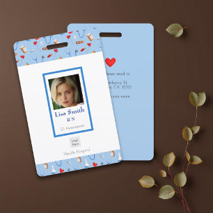 Personalised Medical Equipment Registered Nurse ID ID Badge