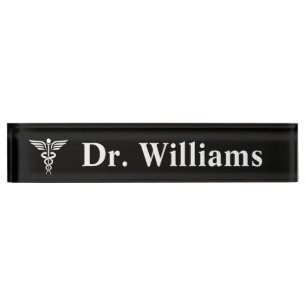 Personalised MEDICAL & Hospital Pharmacy Nameplate