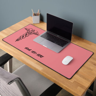 Personalised Medical Symbol Desk Mat
