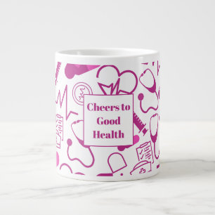 Personalised Medical Theme Healthcare Professional Large Coffee Mug