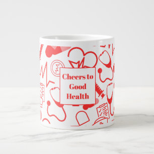Personalised Medical Theme Healthcare Professional Large Coffee Mug
