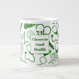 Personalised Medical Theme Healthcare Professional Large Coffee Mug