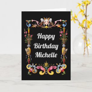 Personalised Medusa Birthday Card