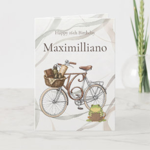 Personalised Meet Zochi 16th Birthday  Card
