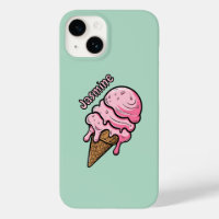 Personalised Melting Ice Cream Cone