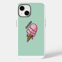 Personalised Melting Ice Cream Cone