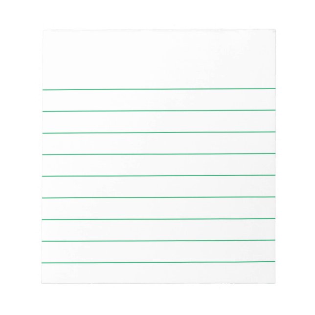 Personalised Memo Pad with Business Lines (Front)