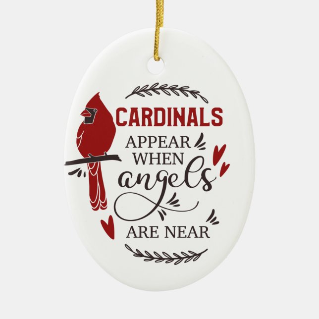 Personalised Memorial Ceramic Ornament (Front)