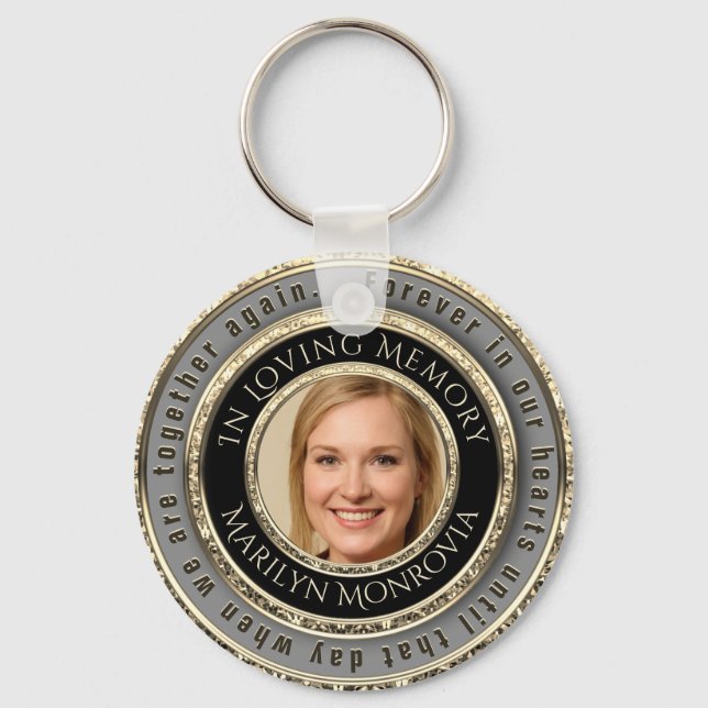 Personalised Memorial Keychain (Front)
