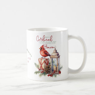 Personalised Memorial When A Cardinal Appears Coffee Mug