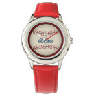 Personalised Men's Baseball Watch Gift