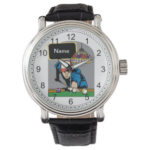 Personalised Mens Billiards Watch
