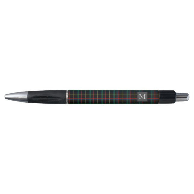 Personalised Men's Tartan Monogram Businessman's (Front)