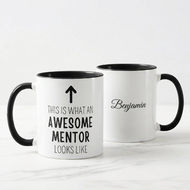 Personalised Mentor Mug Awesome Mentor Gift (Creator Uploaded)