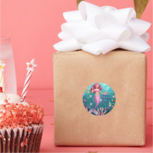 Personalised Mermaid Birthday Party Invitation